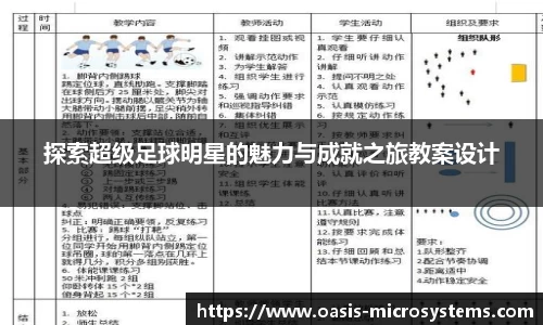 探索超级足球明星的魅力与成就之旅教案设计
